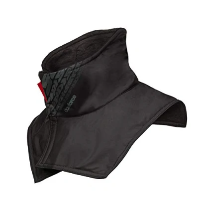 Abbildung von SPIDI, NECK WARMER, Schlauchschal fürs Motorradfahren im Winter, Farbe Schwarz und Anthrazit, Größe L, Thermo aus Mikrofleece, wärmend winddicht, wasserdicht