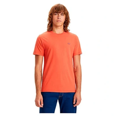 Abbildung von Levi&#039;s Herren Ss Original Housemark Tee T Shirt,Chili,S