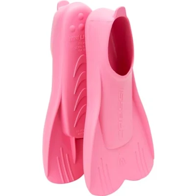 Abbildung von Cressi Mini Light Fins Kurze Unisex Kinderflossen zum Tauchen, Schnorcheln und Schwimmen, Rosa, 29/31