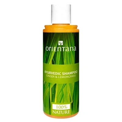 Abbildung von Orientana Ginger &amp; Lemongrass Ayurvedic HAIR Shampoo, 210 ML Damen, Größe: ml, Klar