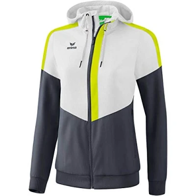 Abbildung von Erima Laufjacke, Damen, Größe: 34, Weissgrau
