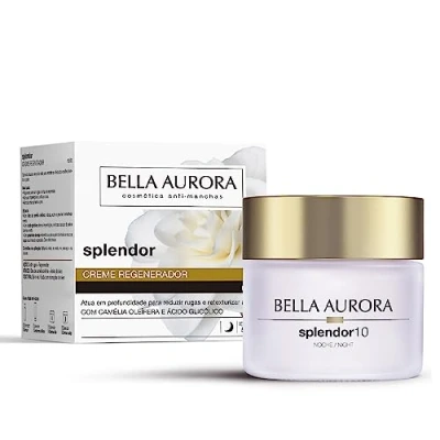 Abbildung von Bella Aurora, Splendor10, Anti Ageing Behandlung 50+ Jahre, Falten, Ageing, feuchtigkeitsspendend (Regenerierende Nachtcreme)