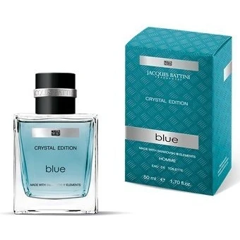 Abbildung von Jacques Battini Swarovski Blue Crystal Edition Herren Eau de toilette 50ml