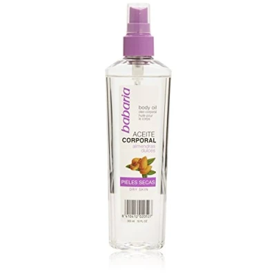Abbildung von Babaria Aceite Almendras Dulces Corporal Piel Seca Vaporizador Corporal, Transparente, Aromatic, 300 Millilitros