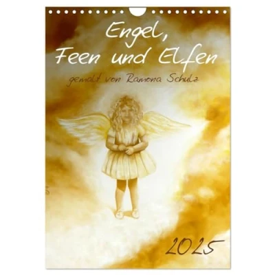 Abbildung von Engel, Feen und Elfen (Wandkalender 2025 DIN A4 hoch), CALVENDO Monatskalender