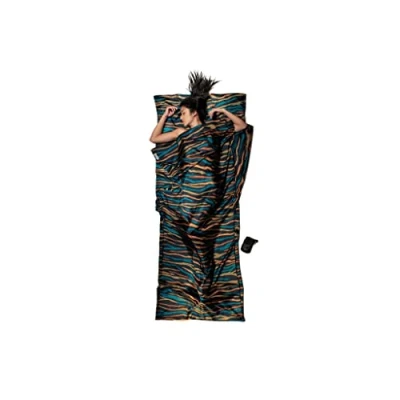 Abbildung von Cocoon Hüttenschlafsack aus Seide, olivgrün, 86&quot;x35&quot;