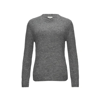 Abbildung von s.Oliver MIT CREW NECK Strickpullover, Damen, Größe: 36, Graphit