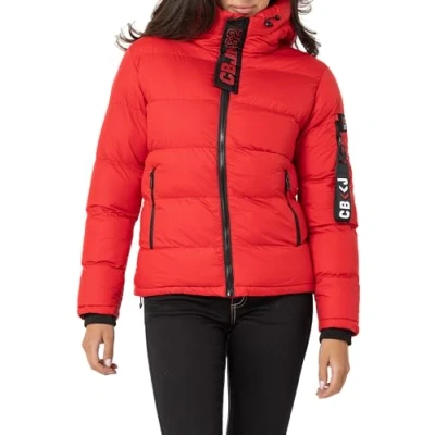 Abbildung von Cipo &amp; Baxx Winterjacke, Damen, Größe: XL, Red