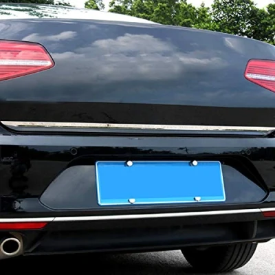 Abbildung von HIGH FLYING für Passat B8 Limousine 2015 2020 Untere Chrom Heckklappen Zierleiste Edelstahl Verchromt 1 Stück (Nicht Variant)