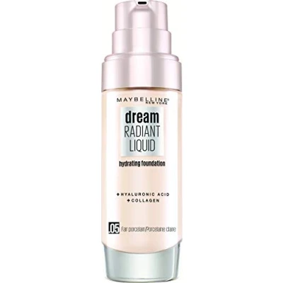 Abbildung von Maybelline Dream Radiant Liquid Make Up Nr. 05 Fair Porcelain Foundation 30ml