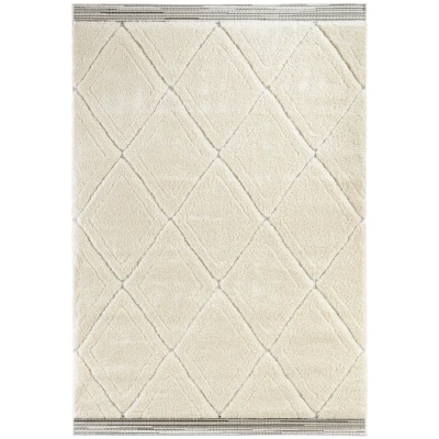 Abbildung von HANSE Home Designteppich &quot;Colin&quot;, rechteckig, Shaggy, Weich, Flauschig, Flokati, Hoch Tief, Wohnzimmer, Schlafzimmer