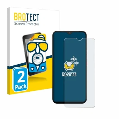 Abbildung von BROTECT Entspiegelungs Schutzfolie für Gigaset GS5 PRO SE (2 Stück) Matte Displayschutz Folie, Anti Reflex, Fingerprint