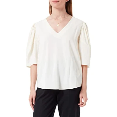 Abbildung von Scotch &amp; Soda Maison Damen Easy Tunic Top Bluse, Vanilla 3225, L