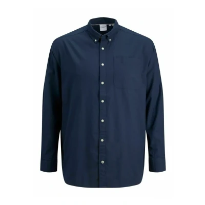 Abbildung von Jack &amp; Jones Hemd, Herren, Größe: 7XL, Navy blazer