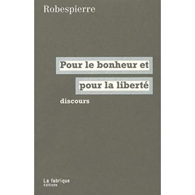 Abbildung von pour le bonheur et la liberté: Discours