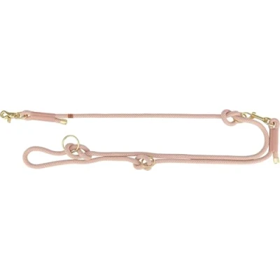 Abbildung von Trixie Soft Rope hondenriem verstelbaar Roze/licht Roze 200x1 cm