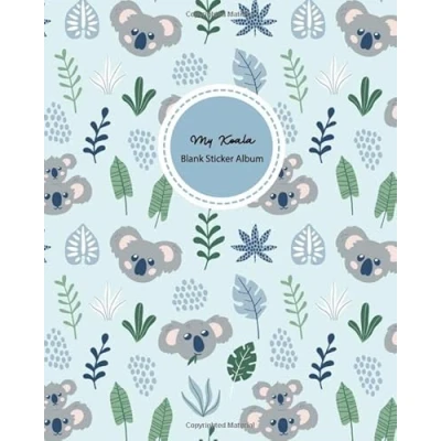 Abbildung von My Koala: Blank Sticker Book for Kids 100 pages