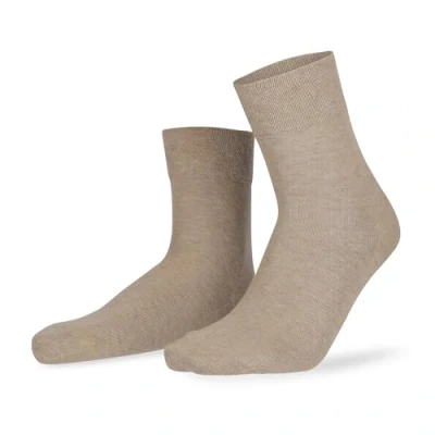 Abbildung von Hudson Herren Socken Relax Cotton weich Beigemel. 0723 43 46