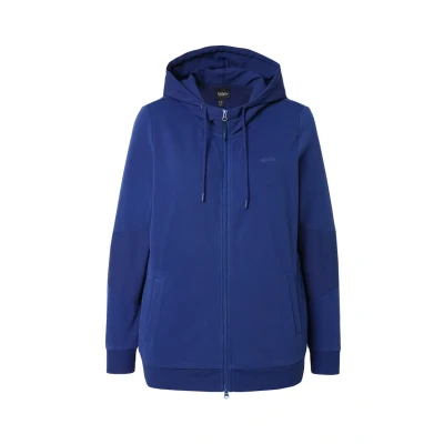 Abbildung von Ulla Popken Sweatjacke, Damen, Größe: 42/44, Dark indigo