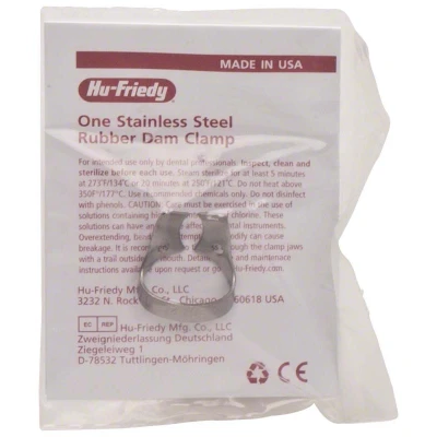 Abbildung von Kofferdam Klammer Satin Steel
