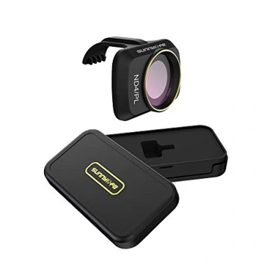 Abbildung von Fututech ND4/PL Filter für Objektiv DJI Mini SE Mavic 2, Objektivschutz, Zubehör, Drohne, wasserdicht, Kratzfest (ND4/PL Filter)