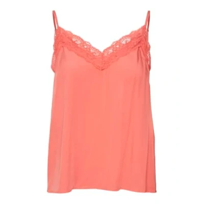 Abbildung von Vero Moda Spitzentop VMRUSK LACE SINGLET TOP WVN GA