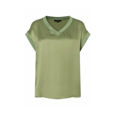 Abbildung von More &amp; Bluse, Damen, Größe: 42, Oliv