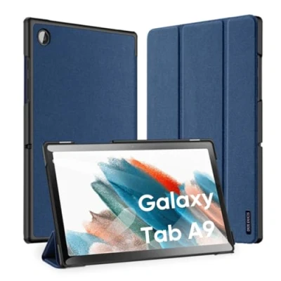 Abbildung von Domo Klapphülle für das Samsung Galaxy Tab A9 Dunkelblau