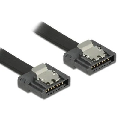 Abbildung von Delock Kabel SATA III, Länge: 0,3 m, Anschluss 1: 7 Pin, 2: Pin