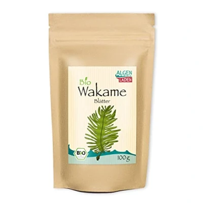 Abbildung von ALGENLADEN BIO Wakame Blätter 100 g Instant Algen aus dem Atlantik Rohkost Vegan zu Dashi und Misosuppe