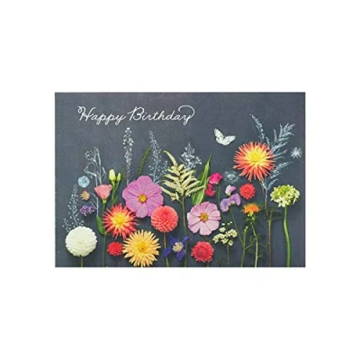 Abbildung von UK Greetings Geburtstagskarte für sie Freundin, schönes Blumen Design, 535787 0 1