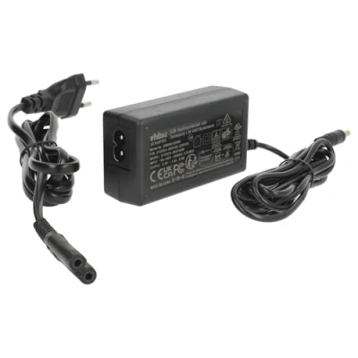 Abbildung von vhbw 220V Netzteil Ladegerät Ladekabel kompatibel mit Kamera Panasonic HC V10, V100, V11, V500, V700, V707 Ersatz für VSK0695, 6AS93502, u.a..