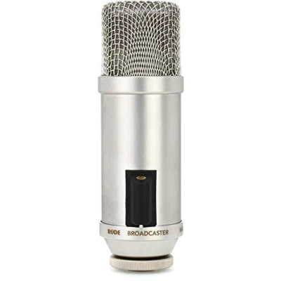 Abbildung von RØDE Broadcast Kondensatormikrofon für Podcasting, Streaming, Gaming, Musikproduktion, Gesangs und Instrumentenaufnahmen (silber)
