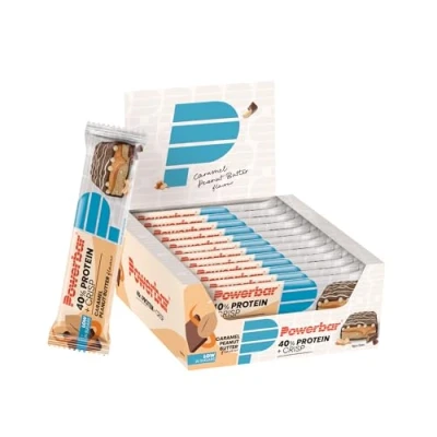 Abbildung von Powerbar 40% Protein Plus Crisp Caramel Peanut Butter 12x40g High Riegel