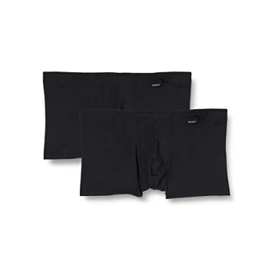 Abbildung von Skiny Herren Cotton Multipack 080049 Hipster, Schwarz, S EU