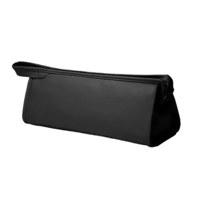 Abbildung von MEMOFYND 1 Stück Schwarze Haartrockner Tasche,Lockenstab Aufbewahrungstasche,Friseur Werkzeugtasche,Kosmetiktasche,Kulturbeutel, Geeignet Für Reisen,Tragbare Artikel Aufbewahrungstasche