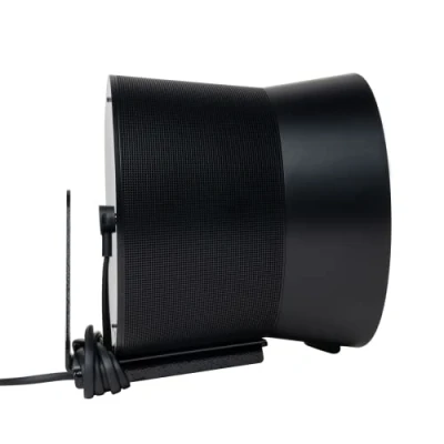 Abbildung von shinar Metall Wandhalterung Kompatibel mit sonos Era 300 Platzsparend,Halterung Zubehör Ständer integriertem Kabelmanagement Max. 12 kg (Schwarz)