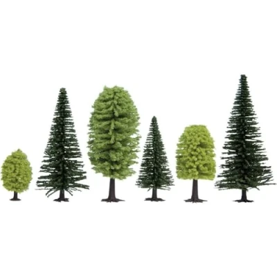 Abbildung von NOCH Modelleisenbahn Baum Hobby 26911 Baumpackung Mischwald 50 bis 140 mm 10 St.