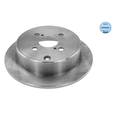 Abbildung von MEYLE 30 15 523 0059 Bremsscheibe Hinterachse 258 9 4 100 voll ORIGINAL Quality TOYOTA: Corolla IX Schrägheck, Kombi, Limousine
