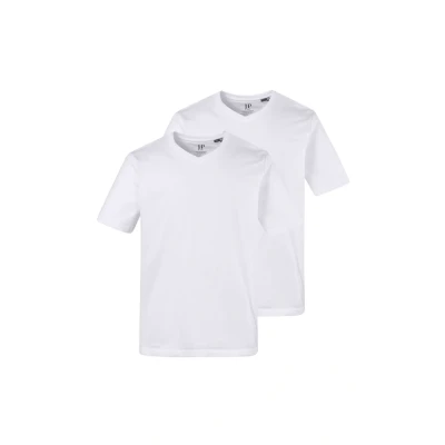 Abbildung von JP1880 Tshirt basic, Herren, Größe: 3XL, Weiß