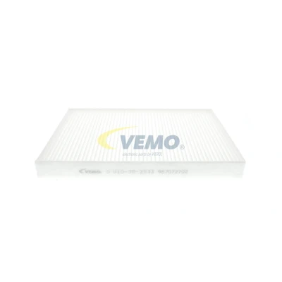 Abbildung von VEMO V10 30 2533 Innenraumfilter Partikelfilter 310mm 220mm 30mm Papier Original Qualität AUDI: A4 B9 Avant, A6 C8 Q7
