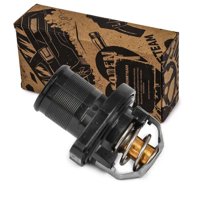 Abbildung von ET ENGINETEAM ED0158 Kühlwasserthermostat 89C mit Dichtungen PEUGEOT: 207 Schrägheck, Partner II Tepee, 308 I SW, CITROËN: Berlingo II, C3