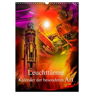 Abbildung von Leuchttürme Kalender der besonderen Art (Wandkalender 2025 DIN A3 hoch), CALVENDO Monatskalender