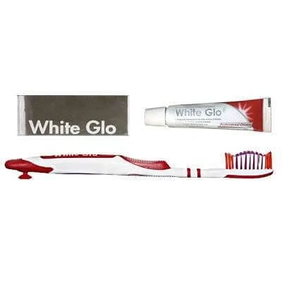 Abbildung von White Glo Professional Choice Zahnpasta 16ml + Zahnbürste