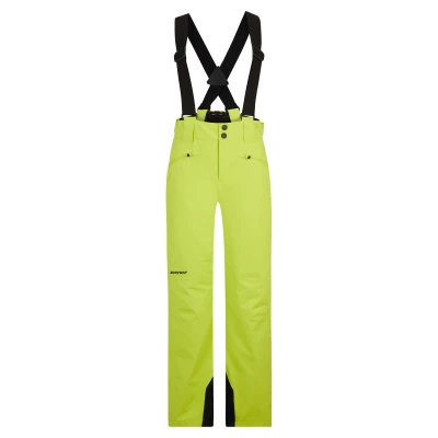 Abbildung von Ziener Kinder AXI Ski Hose/Schnee Hose wasserdicht, Träger, PFC frei, bitter Lemon, 164