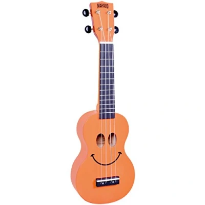 Abbildung von Mahalo Smiley Series Sopran Ukulele Orange, U/SMILE OR