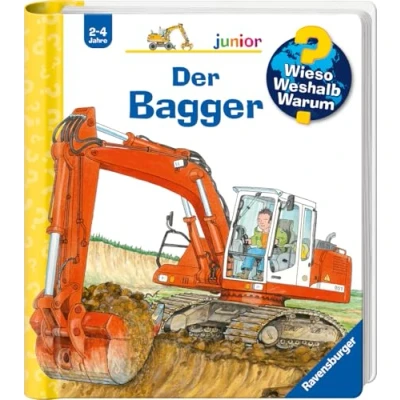 Abbildung von Ravensburger Buch &quot;Wieso? Weshalb? Warum? junior, Band 38: Der Bagger&quot;, FSC schützt Wald weltweit