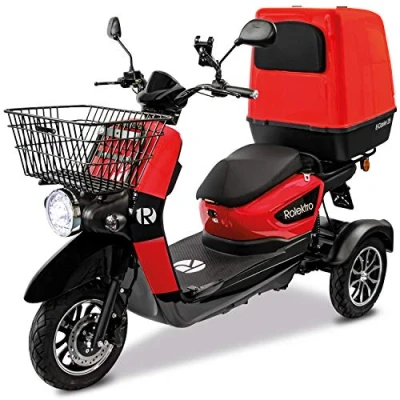 Abbildung von Rolektro Elektromobil &quot;Rolektro E Carrier 25 V.3 Lithium mit XXL Koffer&quot;, (mit Topcase)