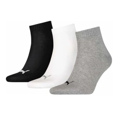 Abbildung von PUMA Kurzsocken (3 Paar) mit Rippbündchen