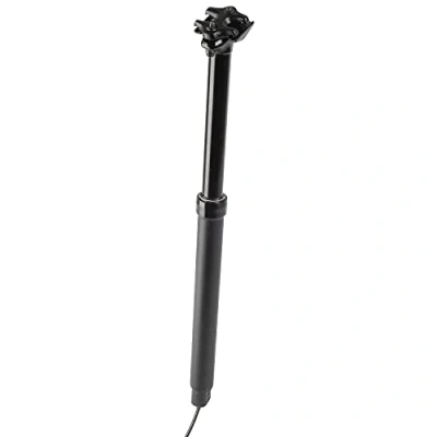 Abbildung von M Wave Levitate In LT Sattelstütze, Aluminium, höhenverstellbar durch Hebel, schwarz, Länge 440 mm, Ø 30,9 mm